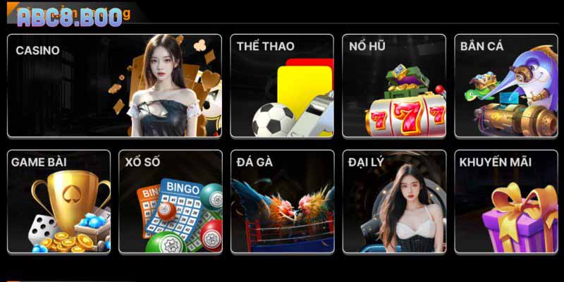 Những sản phẩm giải trí thịnh hành tại ABC8