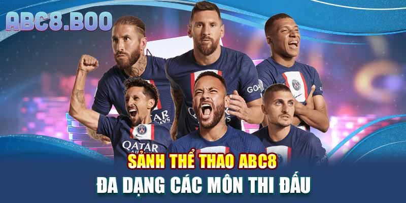 Sảnh thể thao ABC8 đa dạng các môn thi đấu